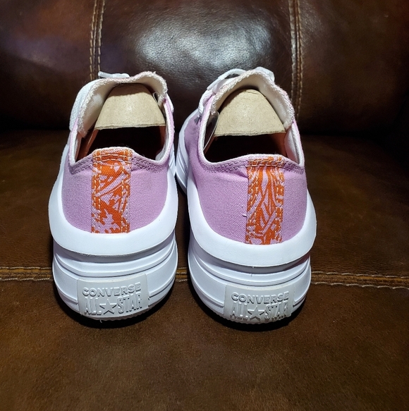 Converse Chuck Taylor All star move ox beyond pink/white A00563C size 7.5 - Picture 3 of 7